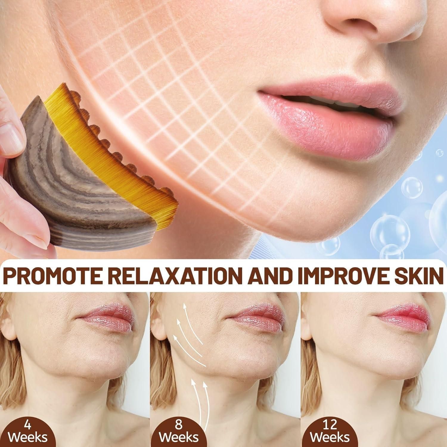 HypeGrid Lymphatic Face Brush Massager